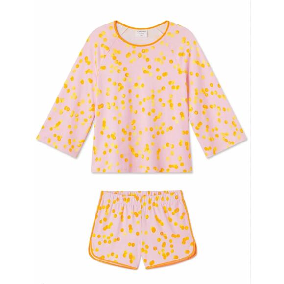 LAKE Other - Atlantic-Pacific x Lake Pima Penny Pajama Shorts Set in Pomelo Dot Size XS